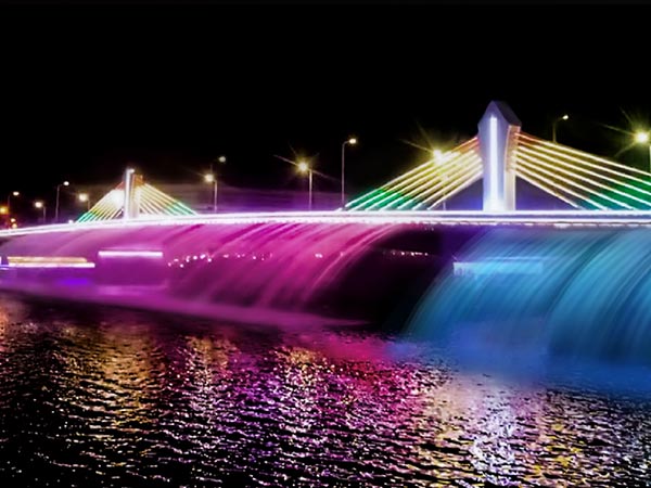 【原创】常山大桥喷泉水景改造工程